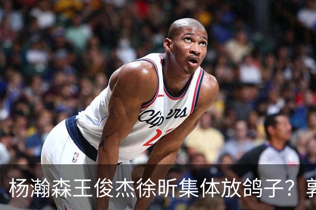 杨瀚森王俊杰徐昕集体放鸽子？郭士强8月这盘棋，怕是要靠周琦赵睿张镇麟来救了